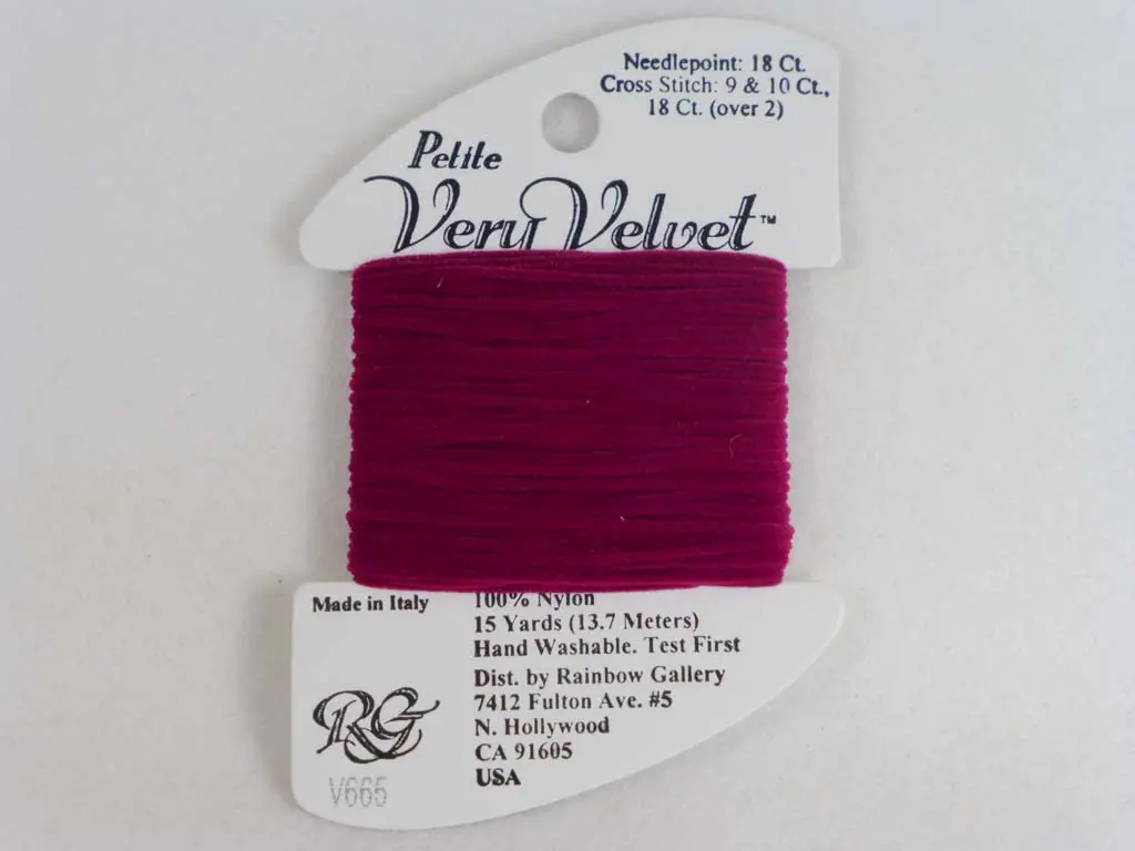 Petite Very Velvet V665 Dark Raspberry 1