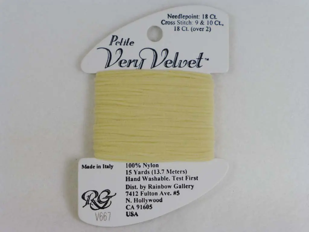 Petite Very Velvet V667 Butter 1