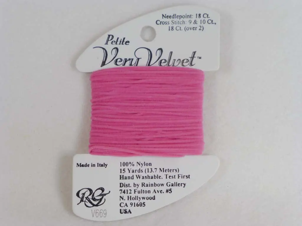 Petite Very Velvet V669 Medium Raspberry 1