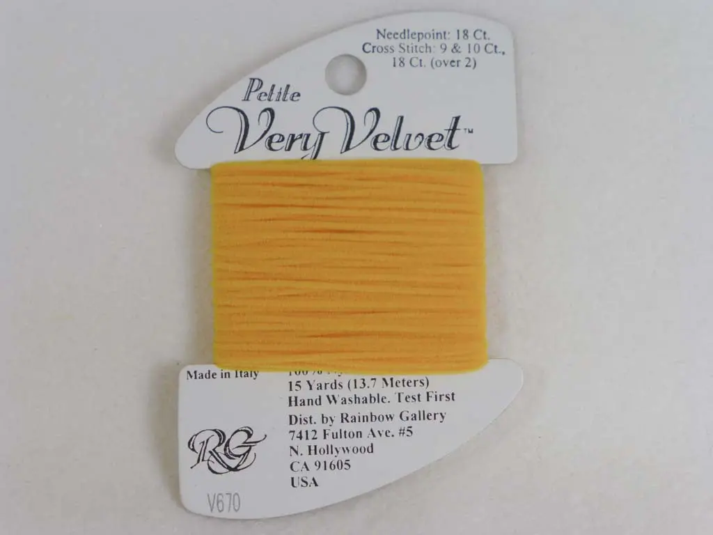 Petite Very Velvet V670 Yellow Gold 1