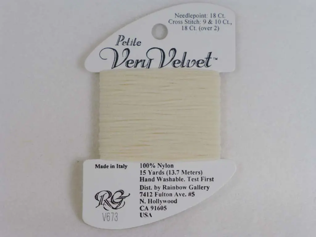 Petite Very Velvet V673 Cream 1