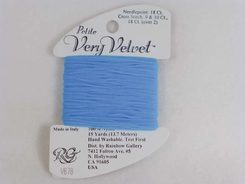 Petite Very Velvet V678 Turquoise 1