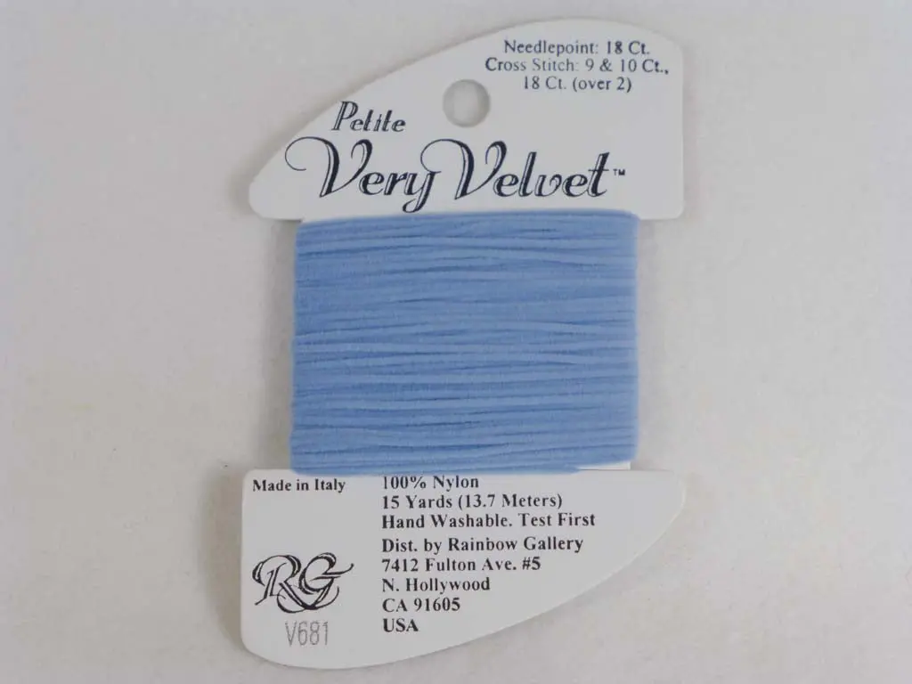 Petite Very Velvet V681 Sky Blue 1