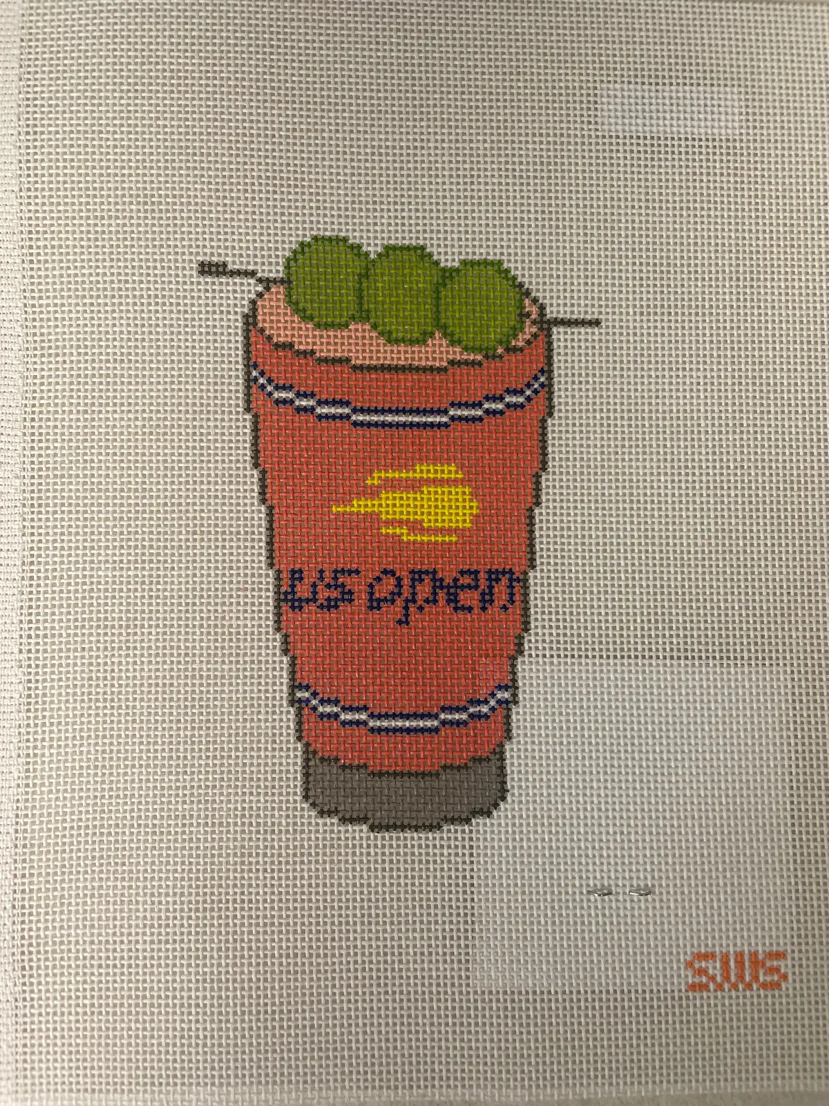 *Stitching With Stacey Needlepoint Designs Honey Deuce 1