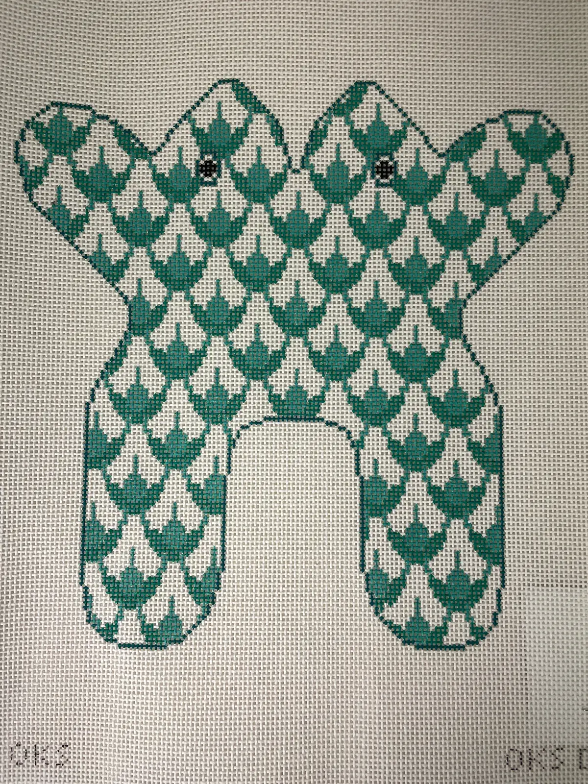 * Blue Waters Needlepoint 209Oks Frog- Freddie 1