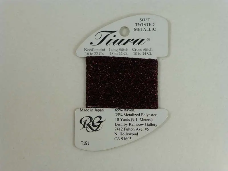 Tiara T151 Burgundy 1