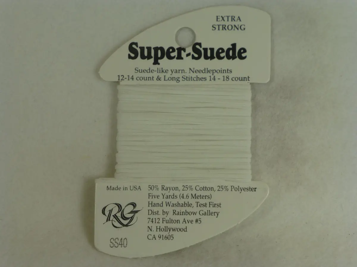 Super Suede Ss40 White 1