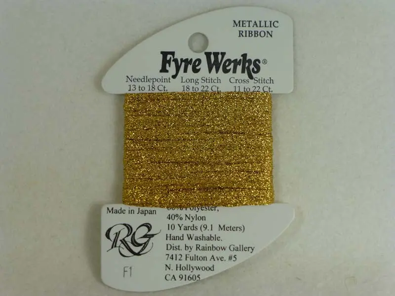 Fyre Werks F1 Dark Gold 1