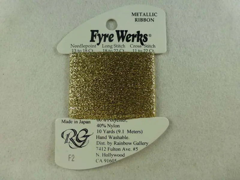 Fyre Werks F2 Gold 1