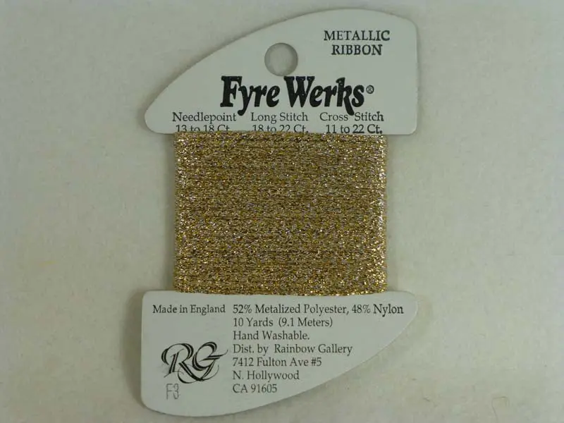 Fyre Werks F3 Vatican Gold 1