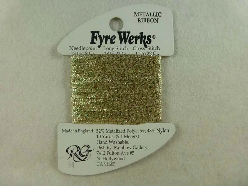 Fyre Werks F4 Gold Shimmer 1