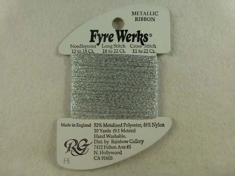 Fyre Werks F6 Silver Shimmer 1