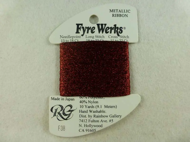 Fyre Werks F38 New Red 1