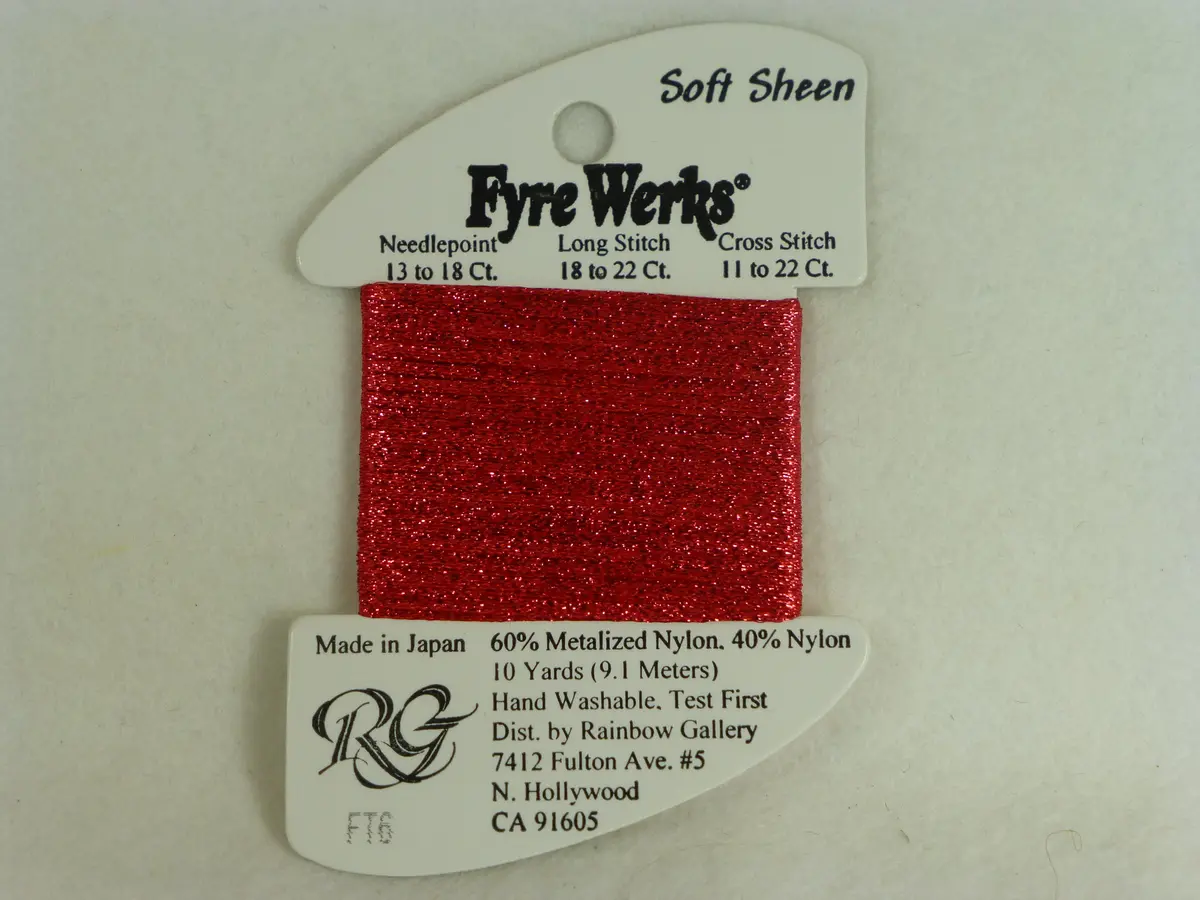 Fyre Werks Ft6 Brite Christmas Red 1