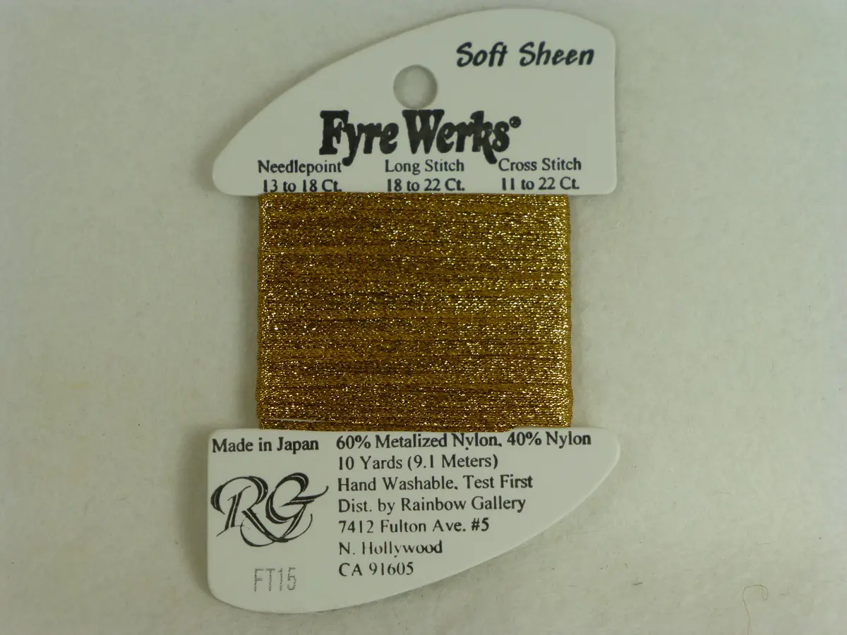 Fyre Werks Ft15 Old Gold 1