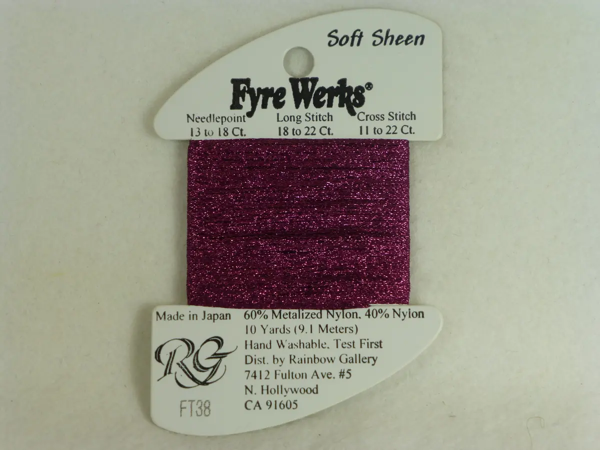 Fyre Werks Ft38 Dark Red 1