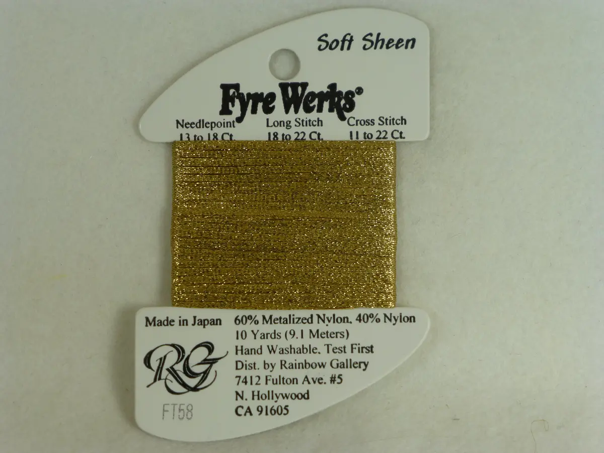 Fyre Werks Ft58 Gold 1