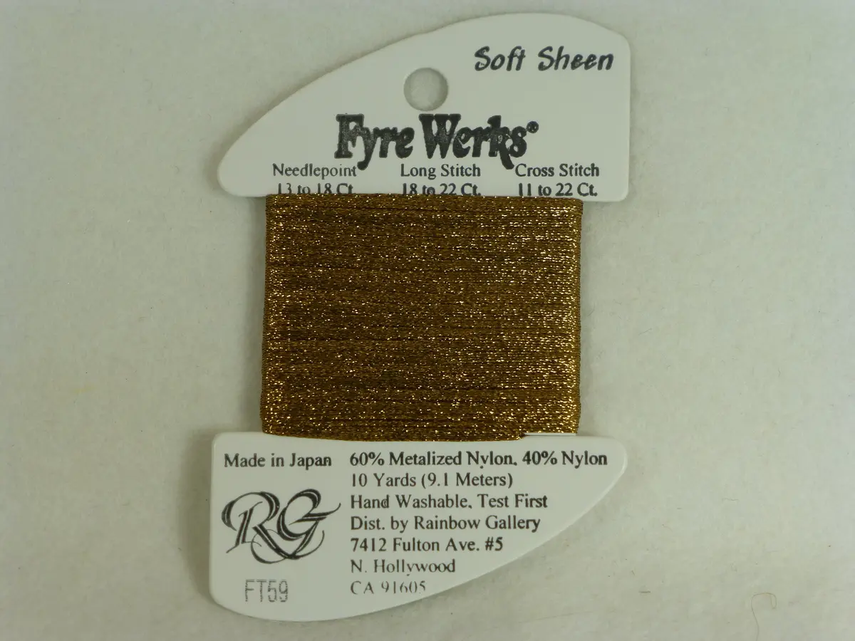 Fyre Werks Ft59 Tawny Gold 1