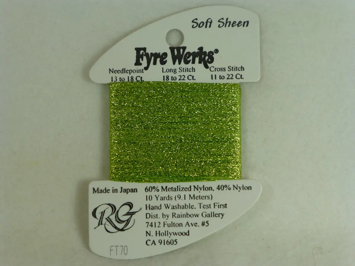 Fyre Werks Ft70 Chartreuse 1