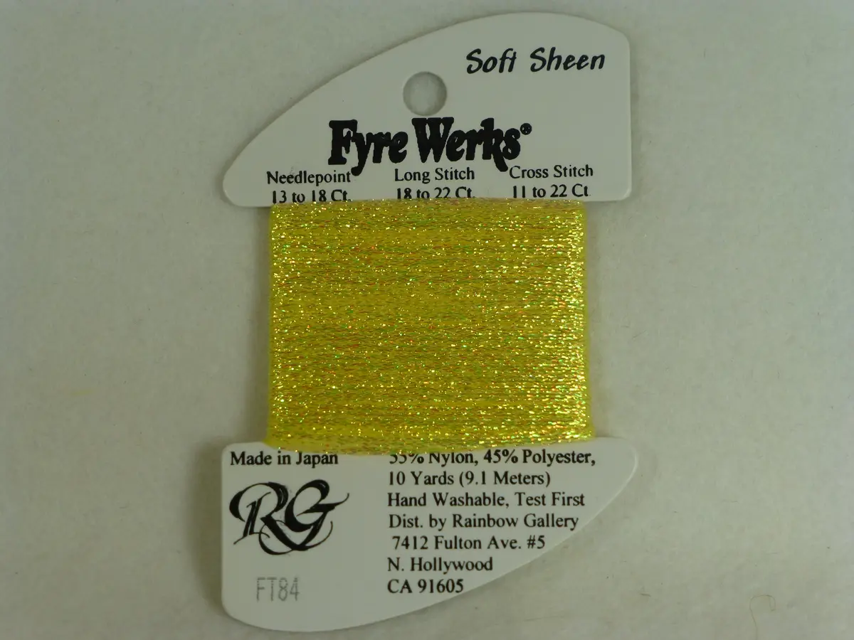 Fyre Werks Ft84 Yellow Pearl 1