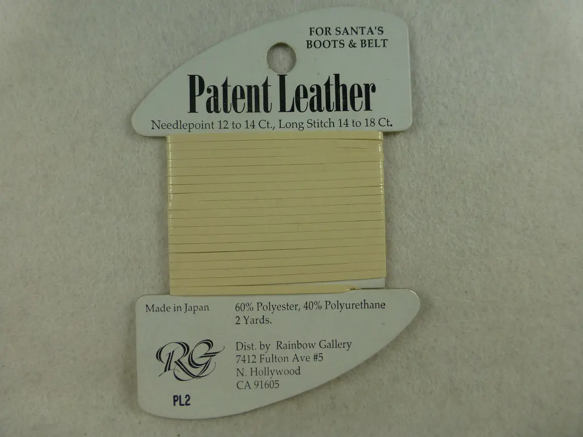Patent Leather Pl02 Ivory 1