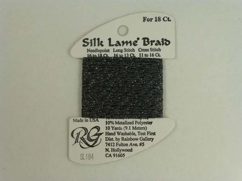 Silk Lame Braid Sl184 Pavement 1