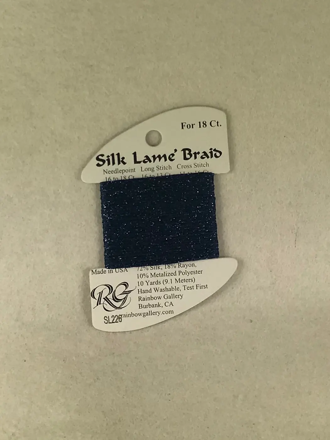 Silk Lame Braid Sl226 Starry Night 1