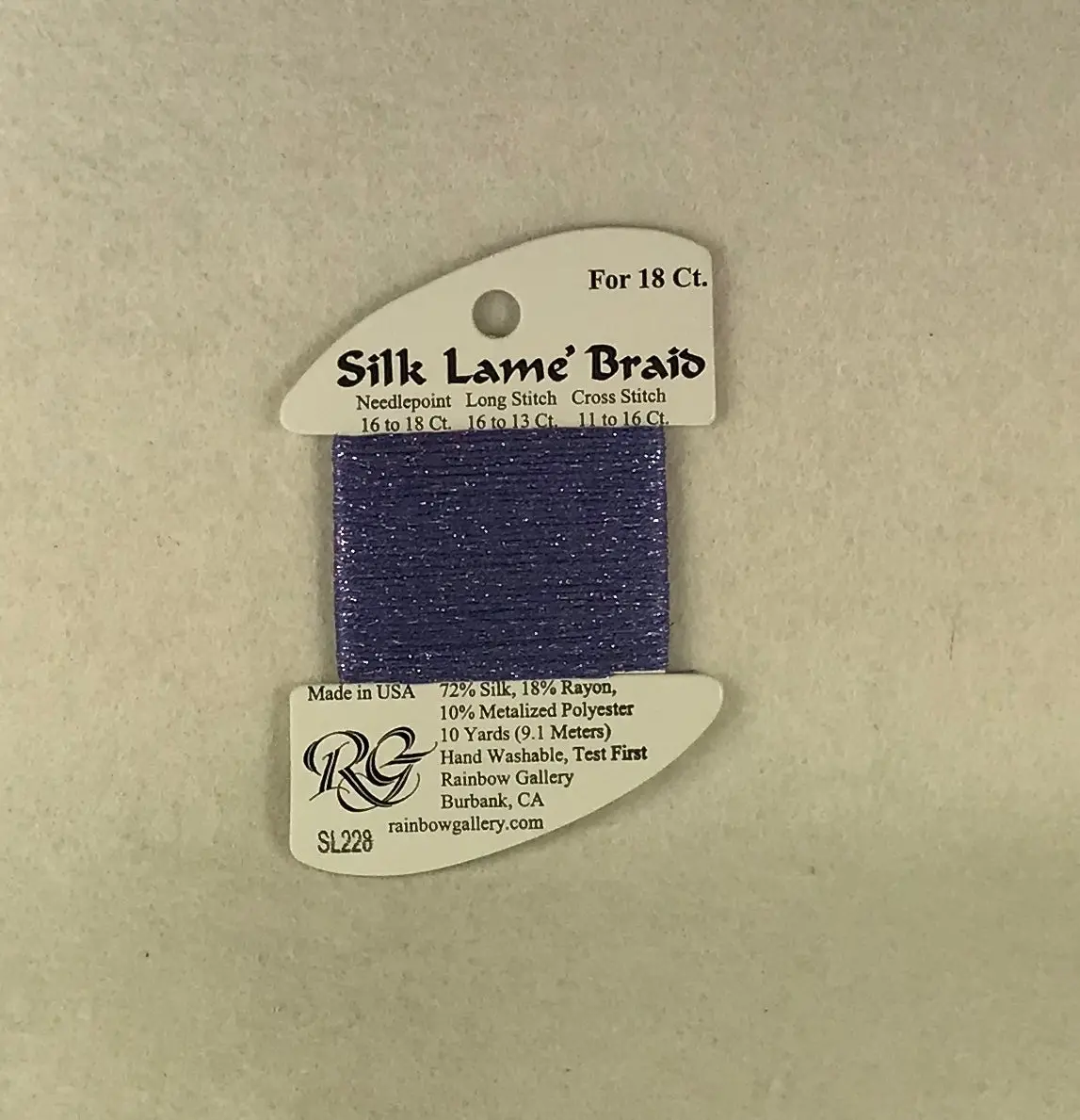 Silk Lame Braid Sl228 Passion Flower 1