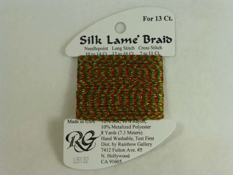 Silk Lame Braid Lb132 Christmas 1