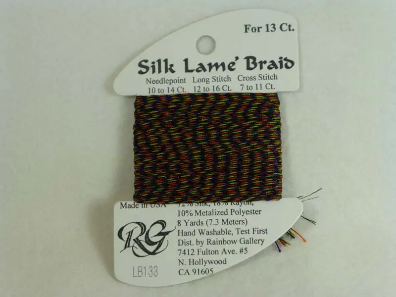 Silk Lame Braid Lb133 Halloween 1