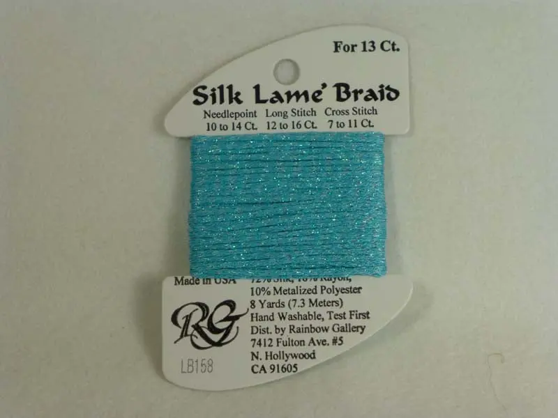 Silk Lame Braid Lb158 Capri 1