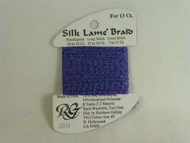 Silk Lame Braid Lb164 Wisteria 1