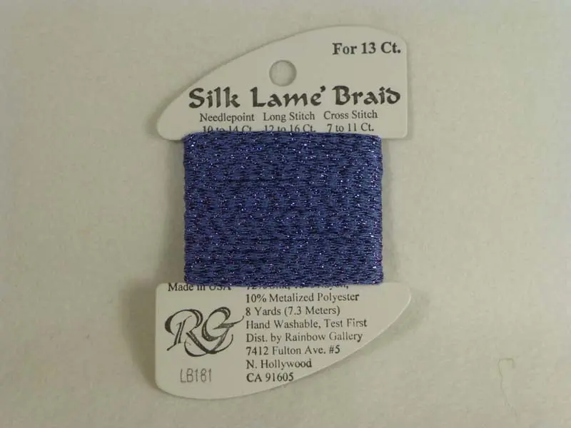 Silk Lame Braid Lb181 Hydrangea 1