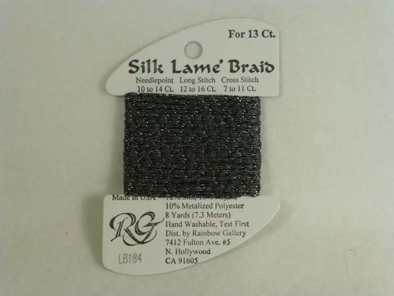 Silk Lame Braid Lb184 Pavement 1