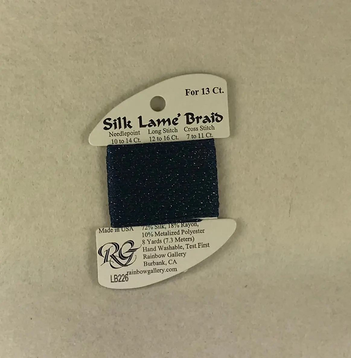 Silk Lame Braid Lb226 Starry Night 1