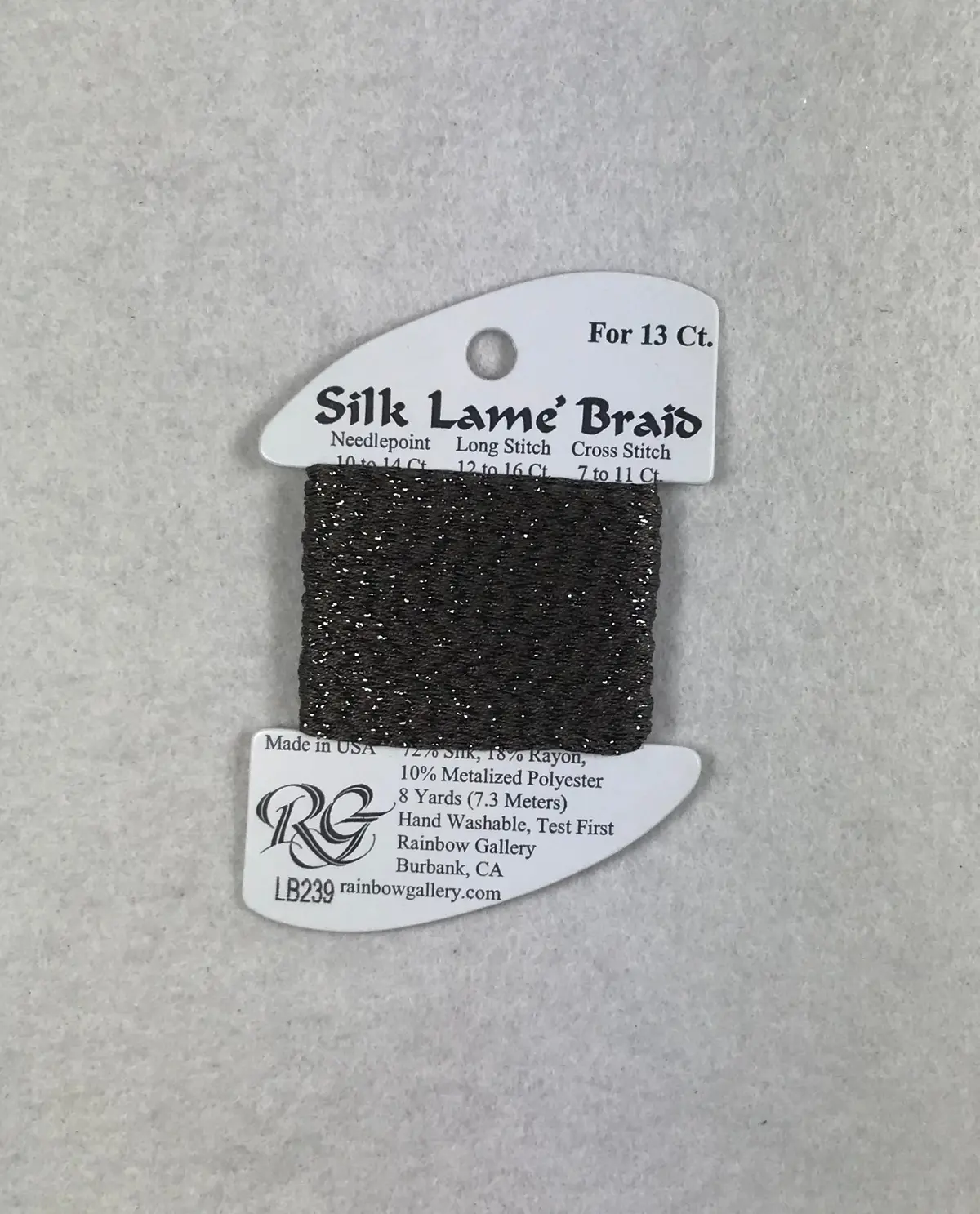 Silk Lame Braid Lb239 Stony Fields 1