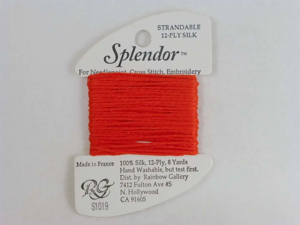 Splendor S1019 Orange Red 1
