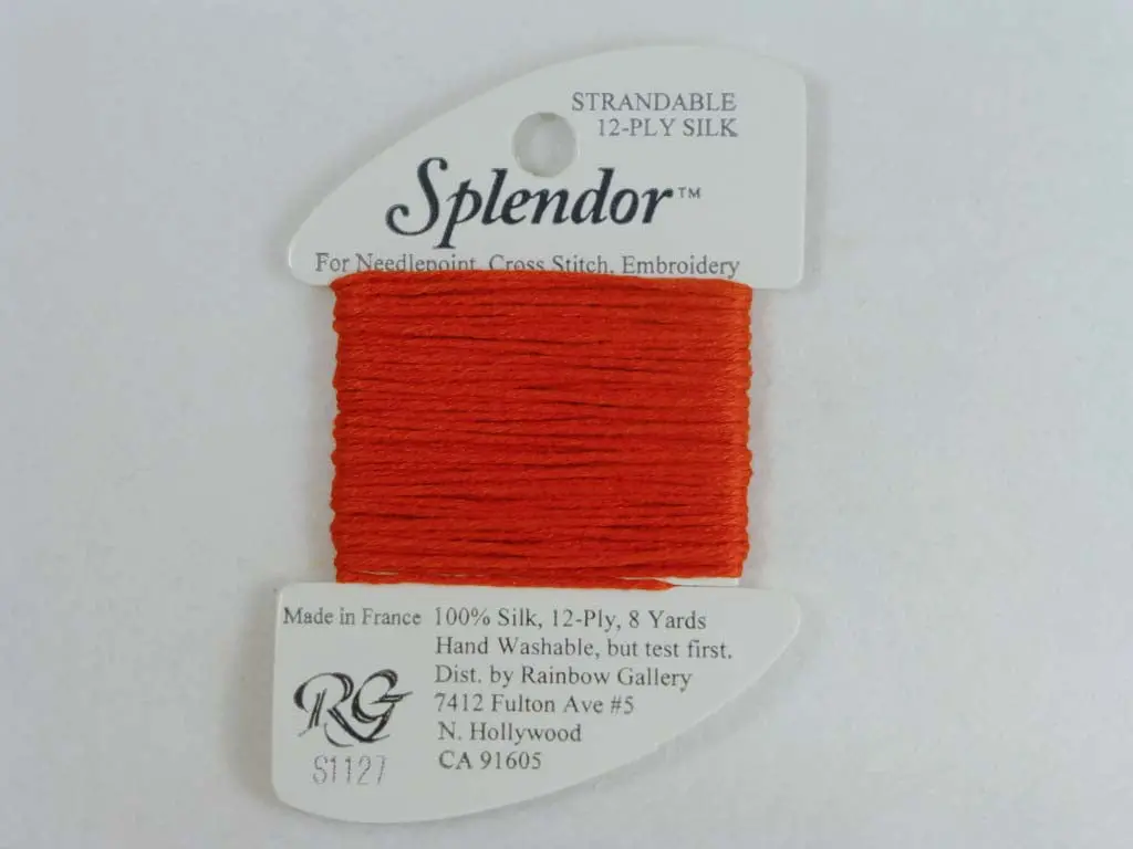 Splendor S1127 Medium Orange Red 1