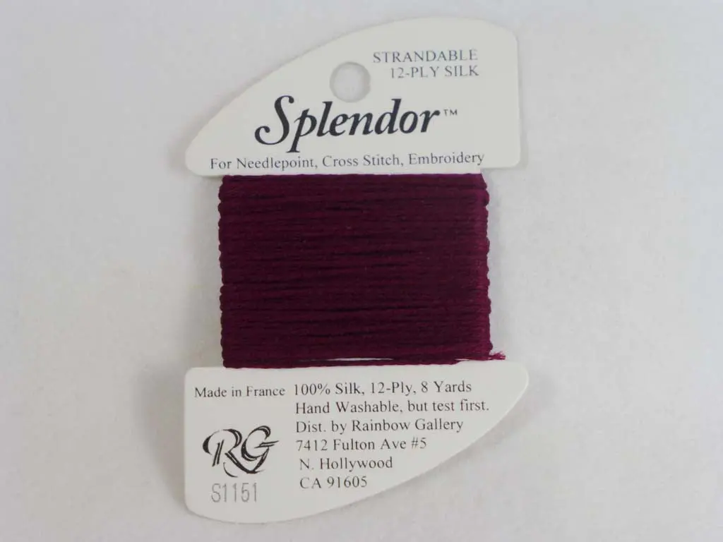 Splendor S1151 Very Dark Raspberry 1