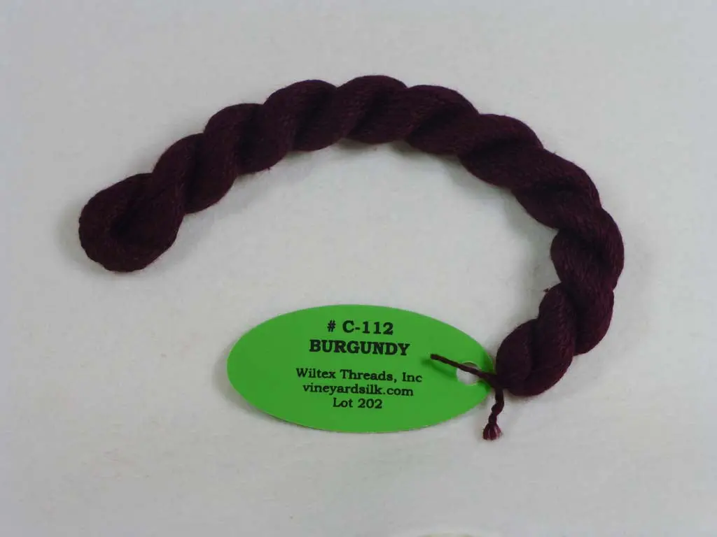 Vineyard Silk Classic 112 Burgundy 1