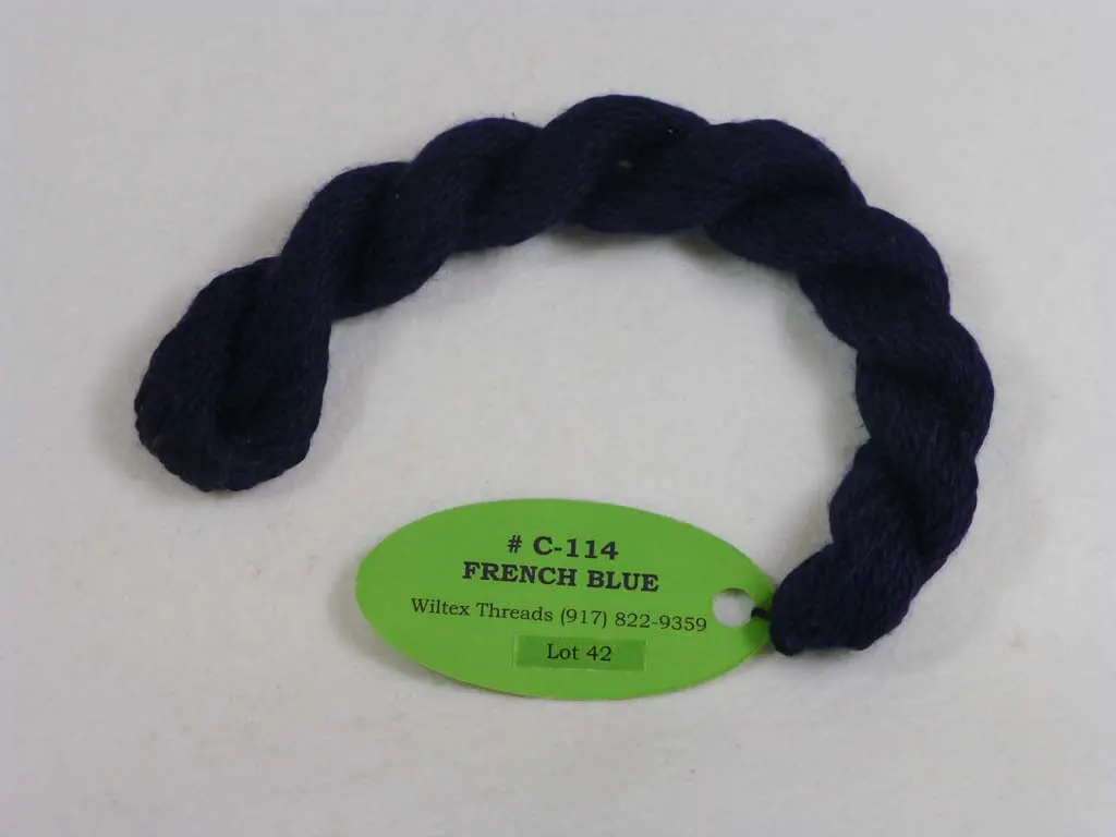 Vineyard Silk Classic 114 French Blue 1