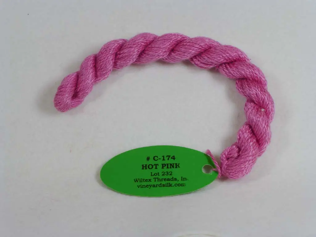 Vineyard Silk Classic 174 Hot Pink 1