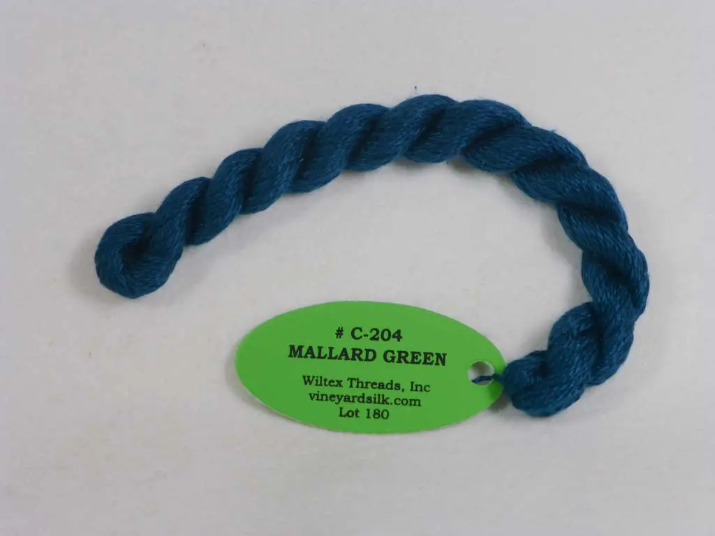 Vineyard Silk Classic 204 Mallard Green 1
