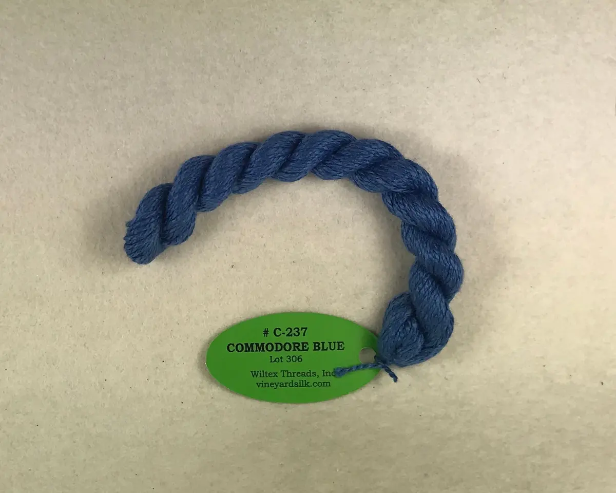 Vineyard Silk Classic 237 Commodore Blue 1