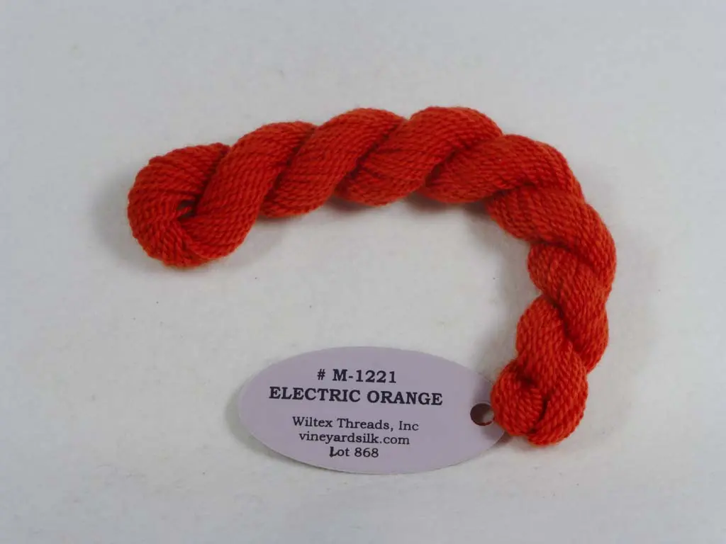 Vineyard Merino 1221 Electric Orange 1
