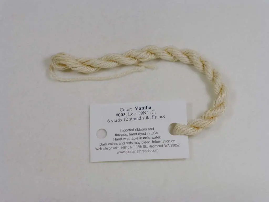 Gloriana Silk Floss 003 Vanilla 1