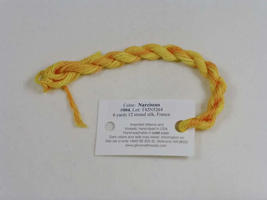 Gloriana Silk Floss 004 Narcissus 1