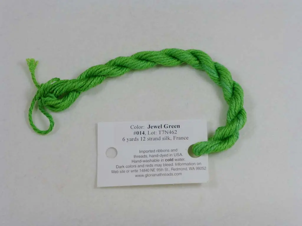 Gloriana Silk Floss 014 Jewel Green 1