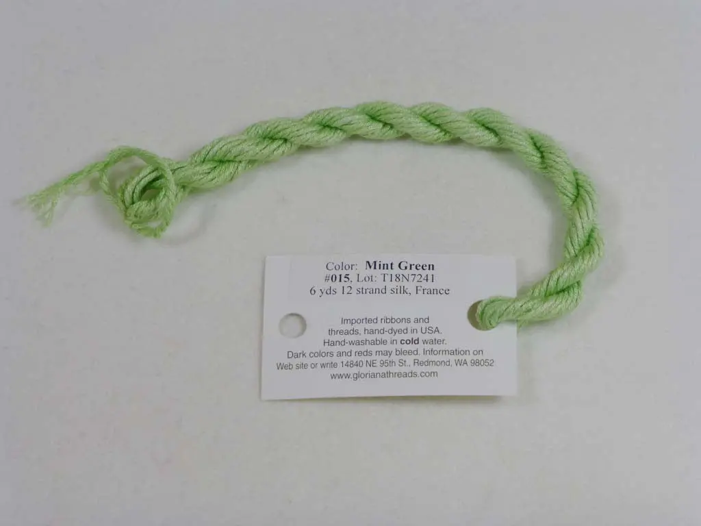 Gloriana Silk Floss 015 Mint Green 1