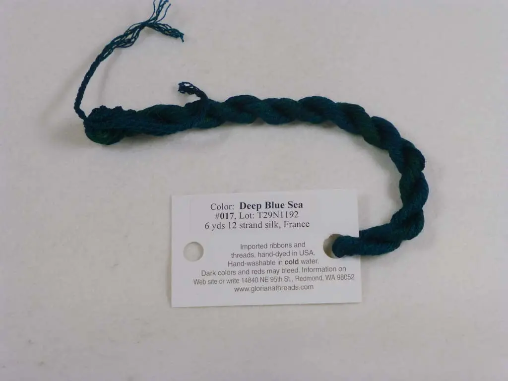 Gloriana Silk Floss 017 Deep Blue Sea 1